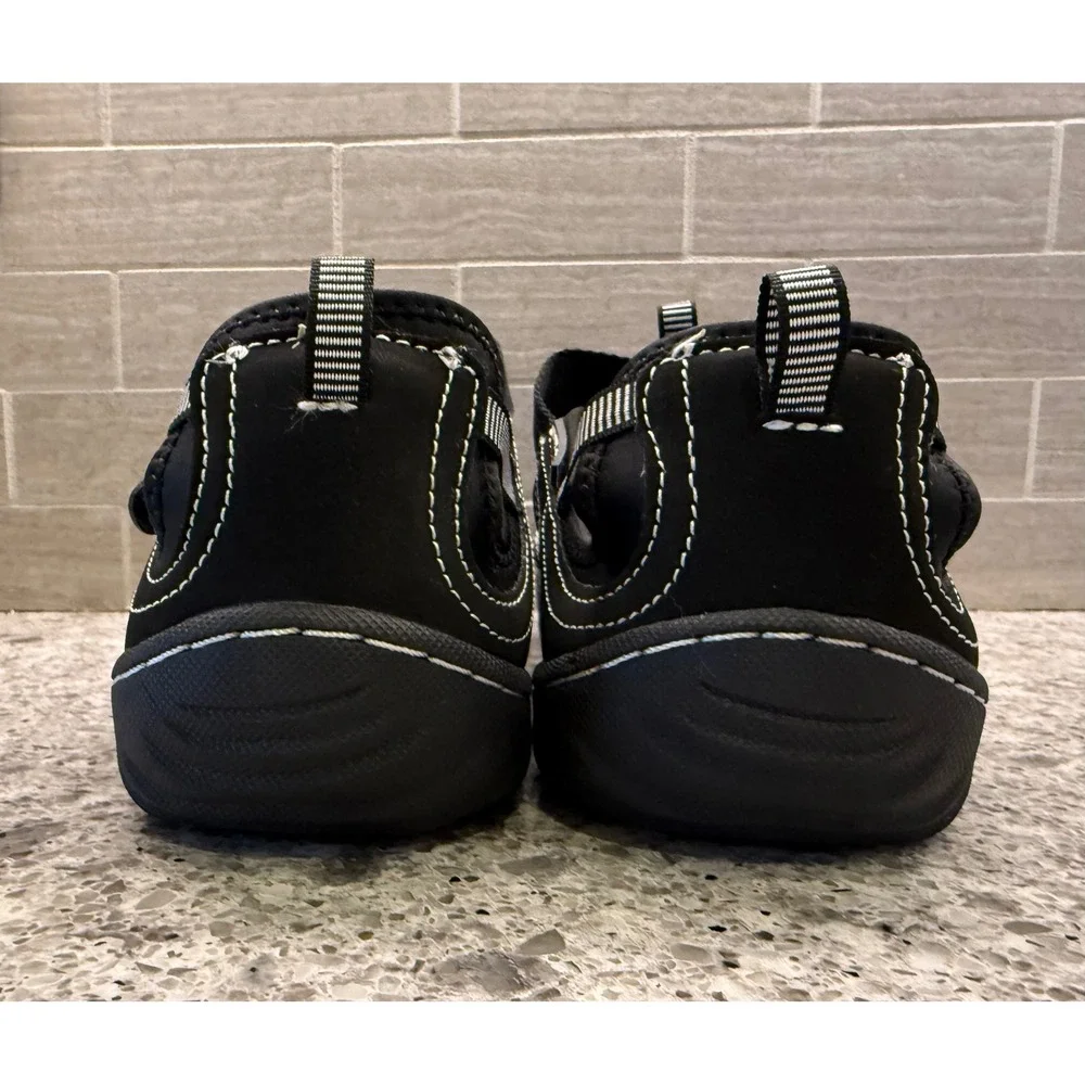 JBU Black/White Wmns NWOT Jambu Water Sandals Size 11M Gorpcore Hiking Summer - Picture 3 of 9
